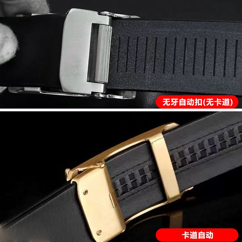 3.5Cm Stainless Steel Automatic Buckle Men'S Business Joker Casual Pants Belt Buckle Spot - Image 3