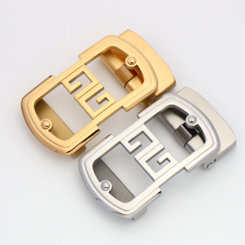 3.5Cm Stainless Steel Automatic Buckle Men'S Business Joker Casual Pants Belt Buckle Spot - Image 4