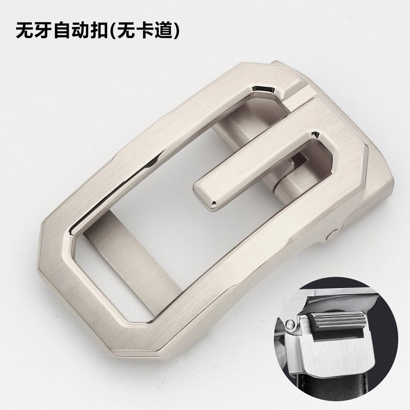 3.5Cm Stainless Steel Automatic Buckle Men'S Business Joker Casual Pants Belt Buckle Spot - Image 1