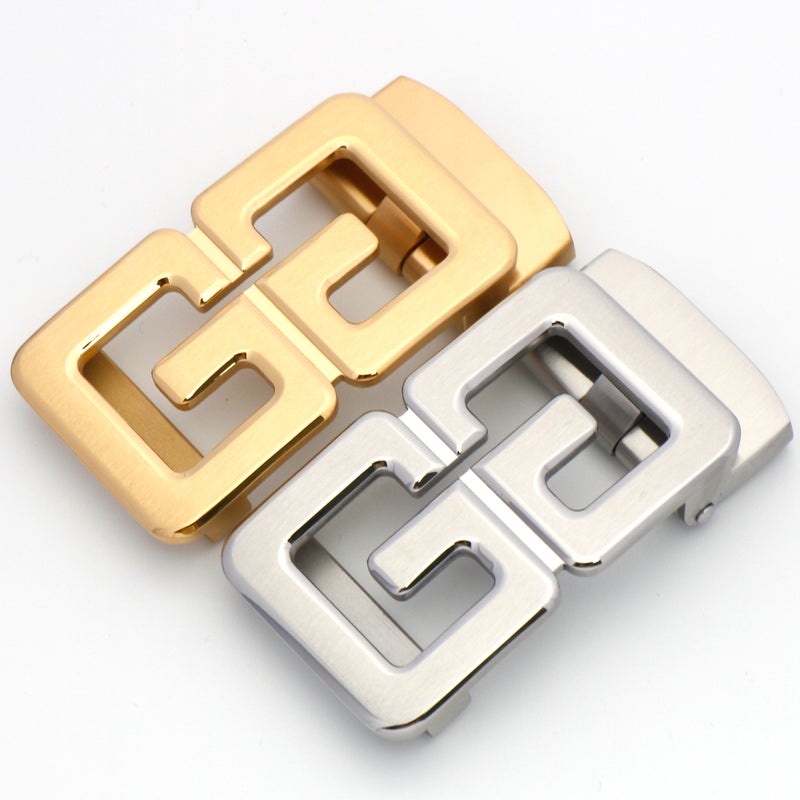3.5Cm Stainless Steel Automatic Buckle Men'S Business Joker Casual Pants Belt Buckle Spot - Image 5