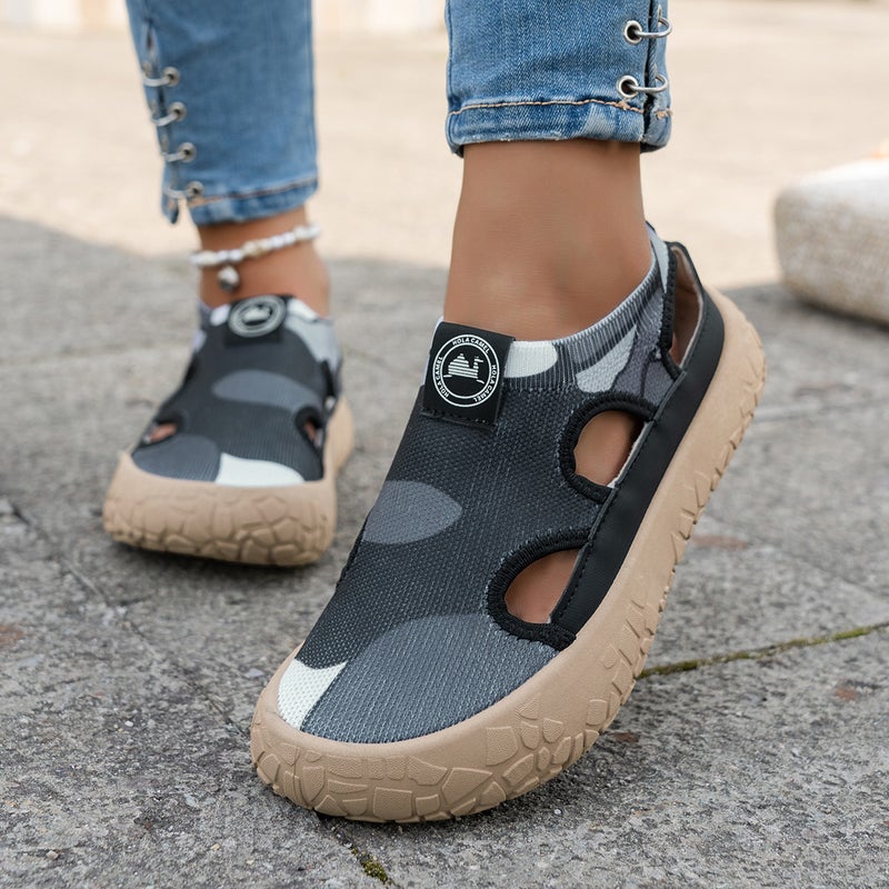 2026 Women's Casual Versatile Slip-On Shoes - Lightweight, Soft Sole, Wear-Resistant  Fabric