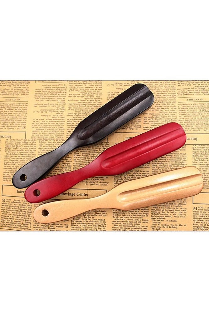 QIRRA Men's Beard Grooming Brush – Wooden Handle Bristle Brush for Mustache & Beard Styling – Compact and Portable – Black - Image 5