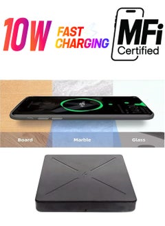 Model Wireless Mobile Charger Invisible Charger For iPhone & Samsung Working Distance 25-45 mm Qi Magnetic Charging Work With Long Distance Smart Charging Station Easy To Fix Under Table