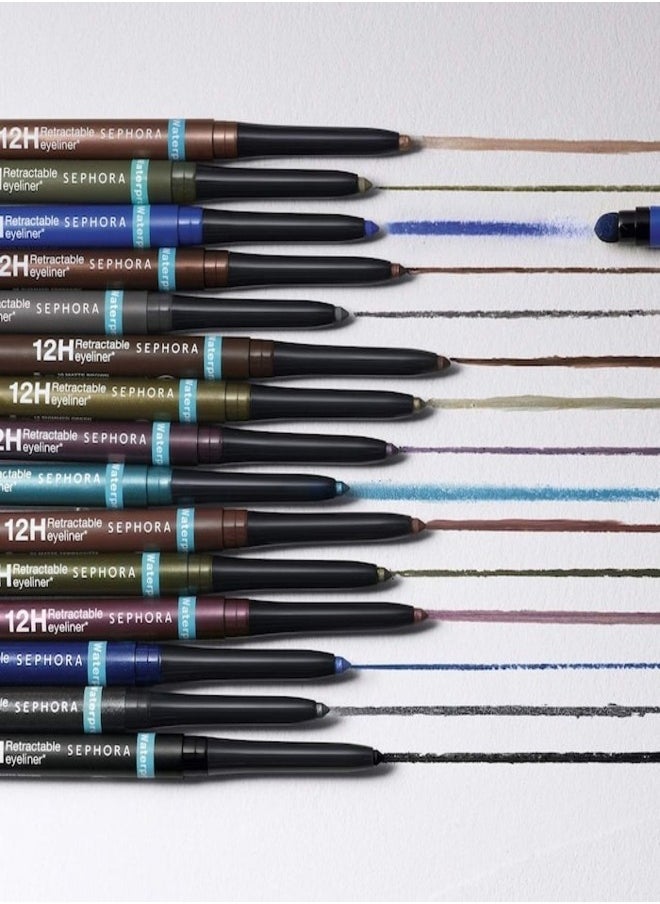 SEPHORA - SEPHORA COLLECTION Waterproof 12H Retractable Eyeliner – 04 Matte Terracotta  | Ultra-Pigmented, Smudge-Proof, Long-Lasting & Precision Glide Formula for Intense Eye Definition (0.30g) - Image 1