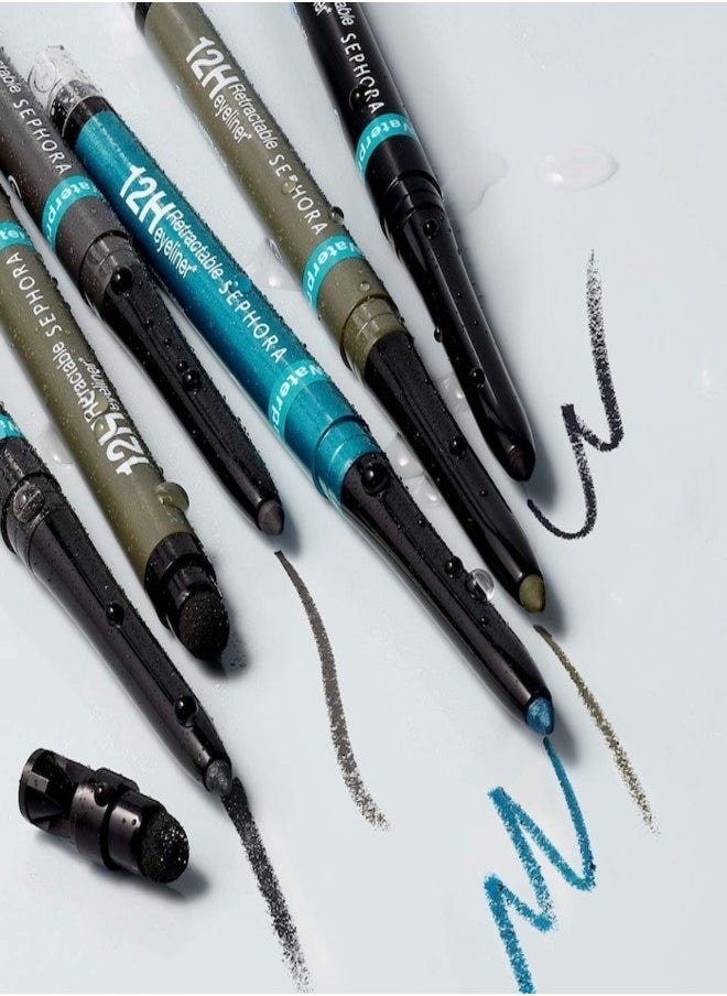 SEPHORA - SEPHORA COLLECTION Waterproof 12H Retractable Eyeliner – 04 Matte Terracotta  | Ultra-Pigmented, Smudge-Proof, Long-Lasting & Precision Glide Formula for Intense Eye Definition (0.30g) - Image 1