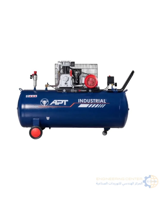 Apt APT SGH2065-300L 3HP 300L Belt Drive 220V Industrial Compressor 