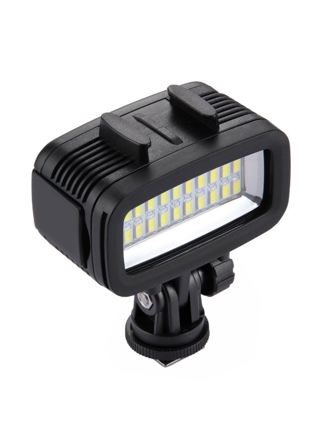 بولوز PULUZ ضوء LED لـ GoPro - مقاوم للماء IPX8 حتى 40 مترًا، 20 مصباح LED، يشمل مرشحين لونيين، قاعدة تركيب ساخنة & برغي تحرير سريع PU217 - Image 5