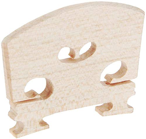 Jiayouy 15Pcs 4/4-3/4 Size Violin Fiddle Accessories Kit with 4 Tuning Pegs Tailpiece Tail Gut 4 Fine Tuners Endpin Sound Post Bridge Chin Rest Replacement Parts Ebony Wooden - Image 5