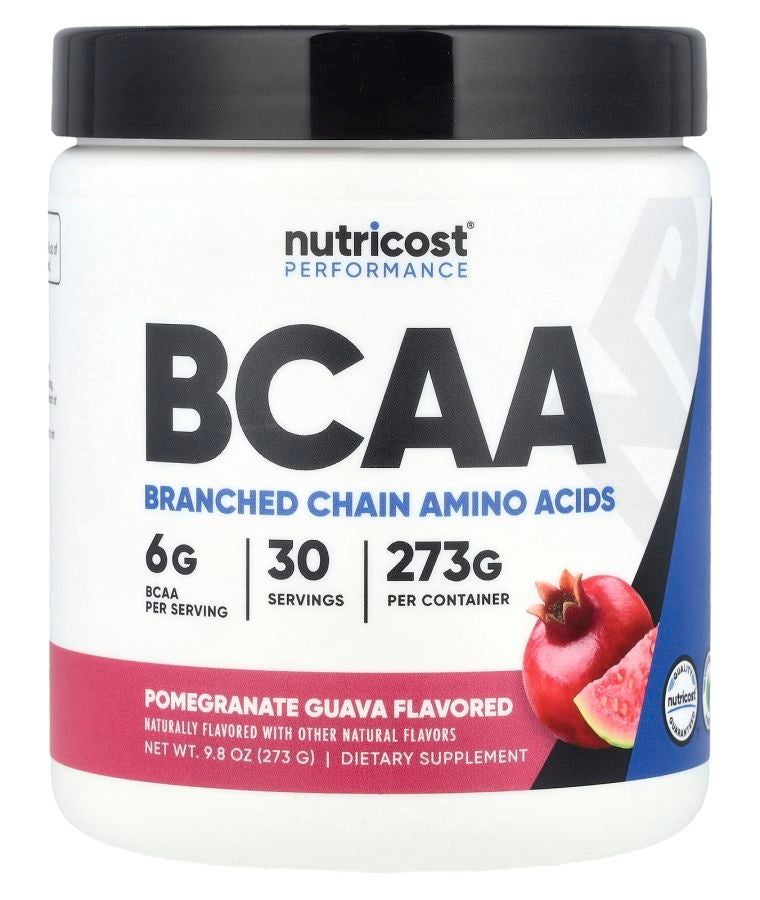 Nutricost Performance BCAA Pomegranate Guava  9.8 oz (273 g)