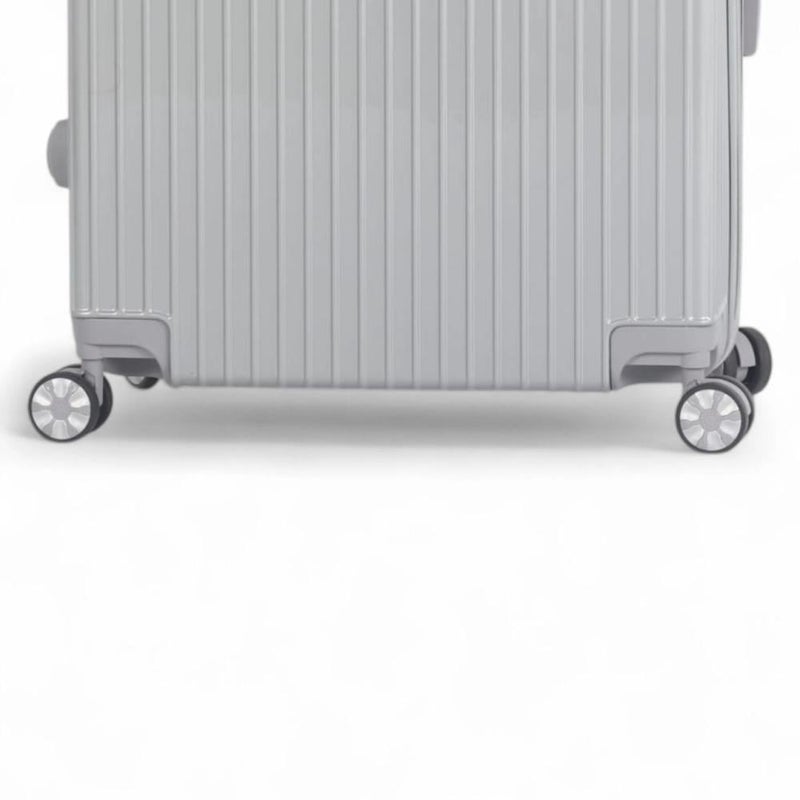 Aviator Stylish Aluminum Design Hardside Luggage Set - 3 Pieces Ultra-Protective - 360 Degree Dual Covers - Image 4