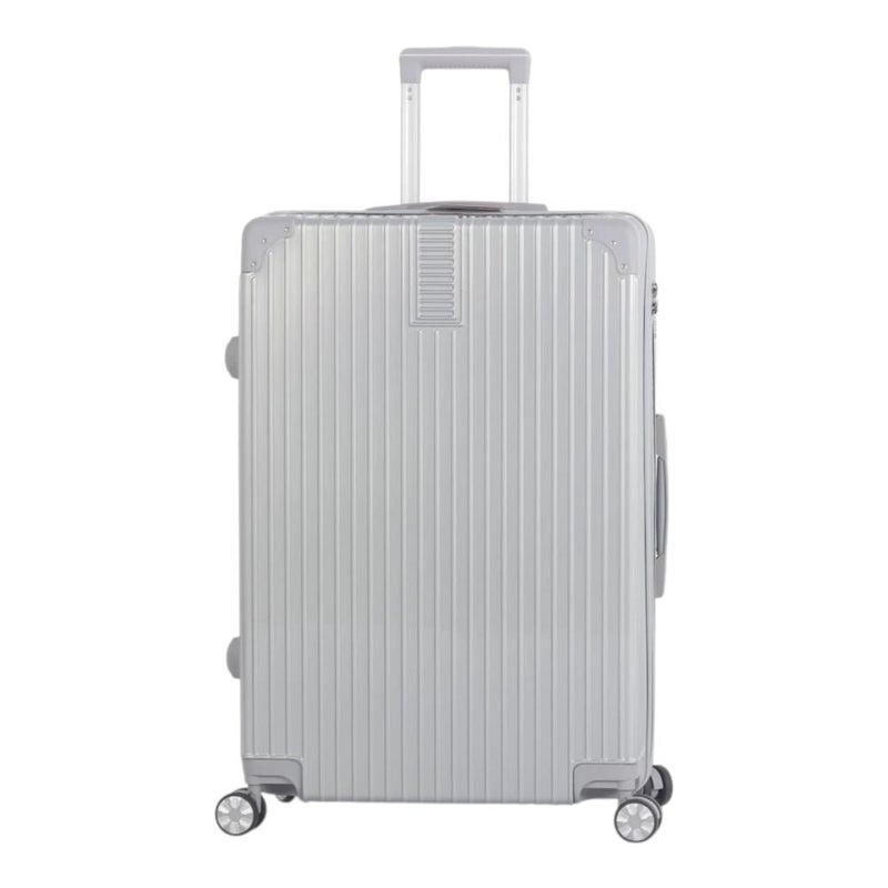 Aviator Stylish Aluminum Design Hardside Luggage Set - 3 Pieces Ultra-Protective - 360 Degree Dual Covers - Image 2