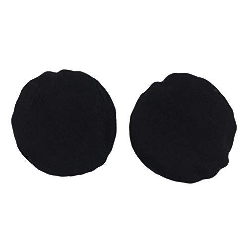 Tvoip 2pairs/4pcs Universal Stretchable Headphone Cover Washable Ear Cup Covers Fabric Headset Ear Pad Cover On-Ear Headphones Earpads (2.36"-3.15"(6-8.5cm)) - Image 2