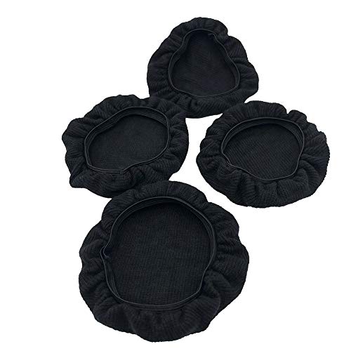 Tvoip 2pairs/4pcs Universal Stretchable Headphone Cover Washable Ear Cup Covers Fabric Headset Ear Pad Cover On-Ear Headphones Earpads (2.36"-3.15"(6-8.5cm)) - Image 1