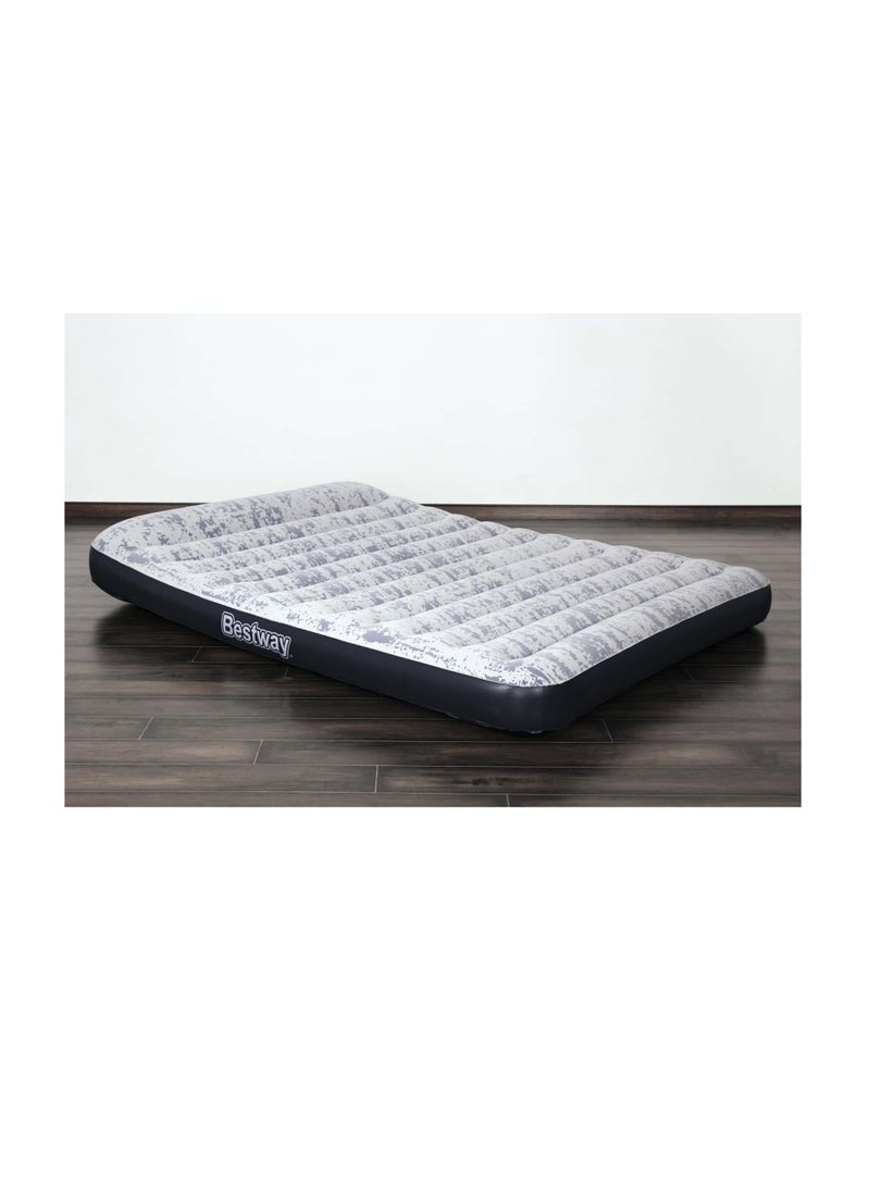 بست واي بيست واي سرير هوائي كوين قابل للنفخ لشخصين مع مضخة تيار متردد مدمجة (203 × 152 × 30 سم) - Image 2