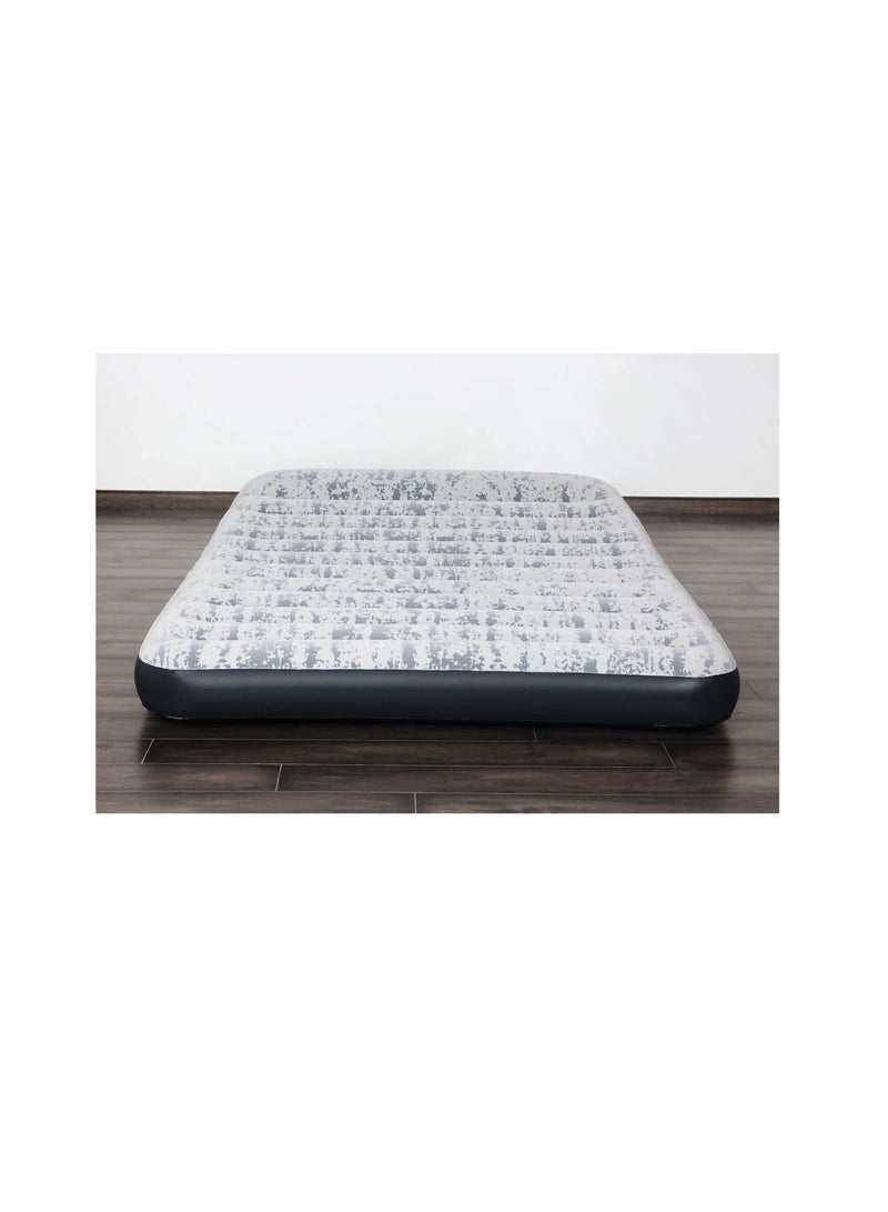 بست واي بيست واي سرير هوائي كوين قابل للنفخ لشخصين مع مضخة تيار متردد مدمجة (203 × 152 × 30 سم) - Image 3