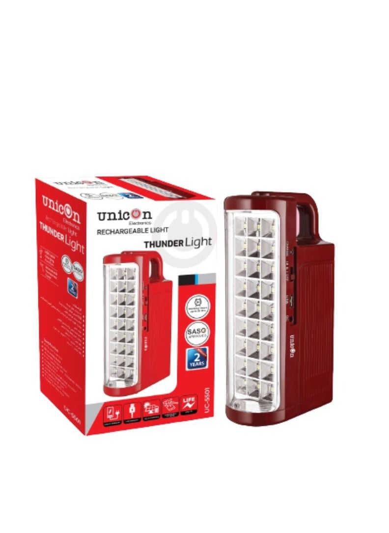 UC 5501 Thunder Light with Inbuild 27 pcs Bright Led Lights