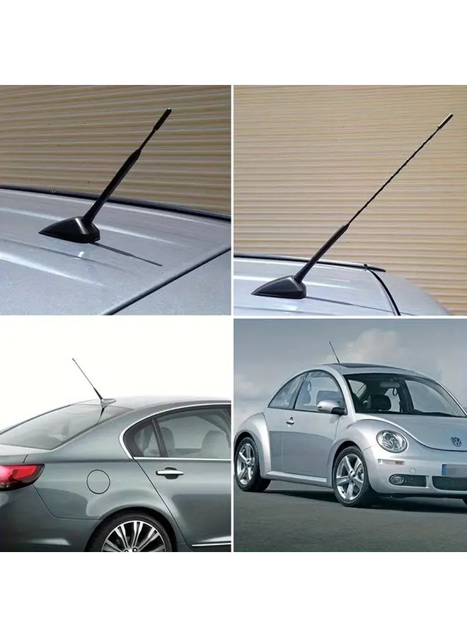 Universal Flexible PVC Car Antenna Pole Medium Size With Screws Easy Installation - Image 3