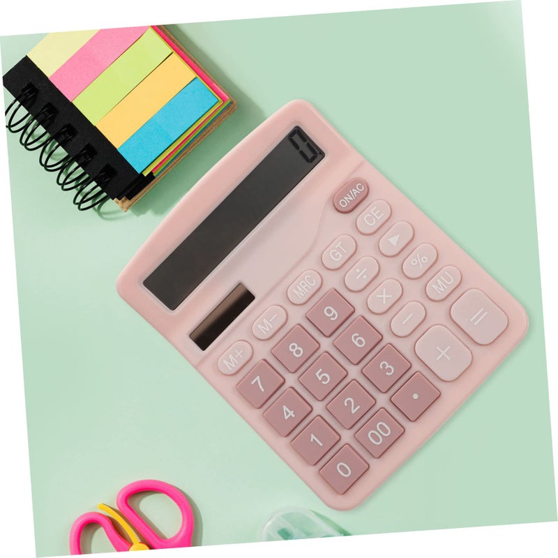 Dual Power Solar Basic Calculator for Office and Student Use - Image 4