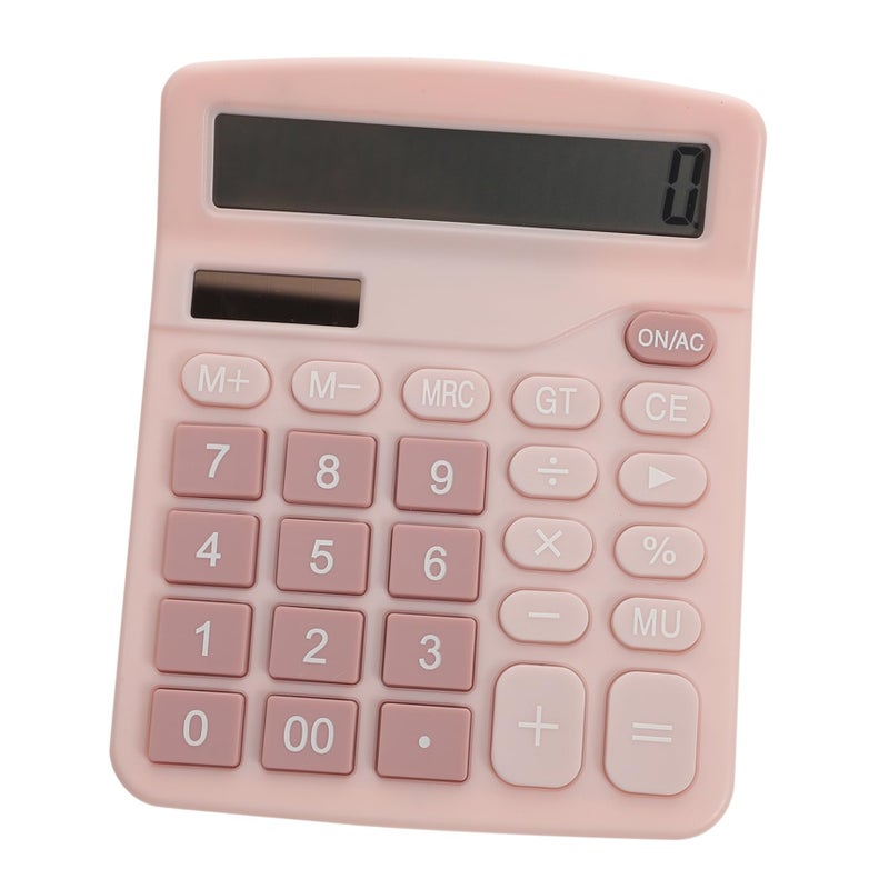 Dual Power Solar Basic Calculator for Office and Student Use - Image 2