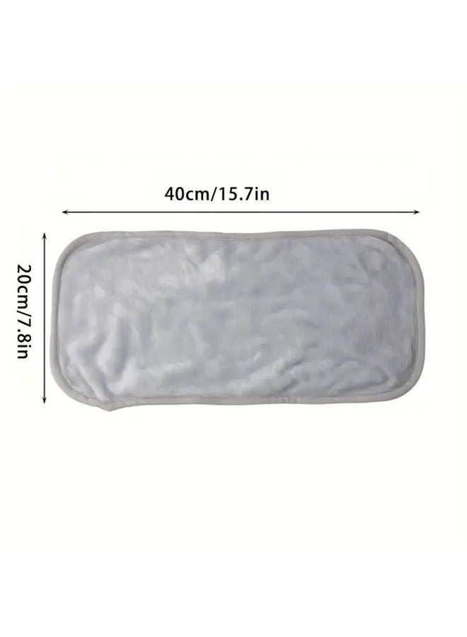 3pcs Green Facial Cleansing Towels 7.87x15.75 Inch Makeup Remover Cloths for Home Salon Spa - Image 5