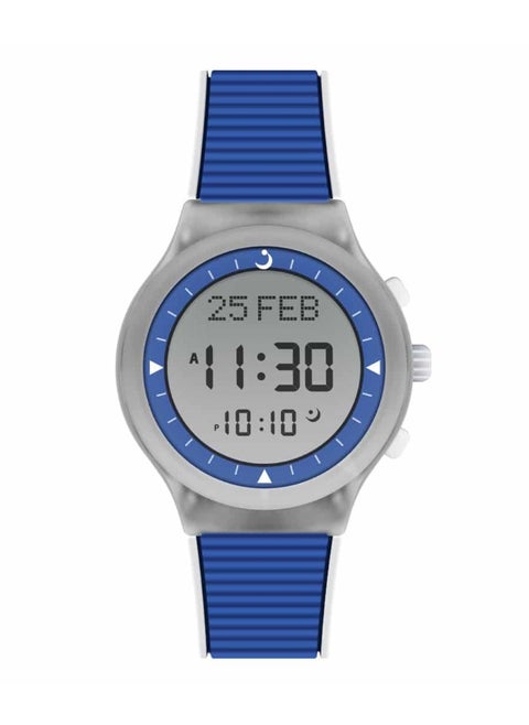 Al Fajr Club Watch with rubber strap, model WY-16 - size 39 mm