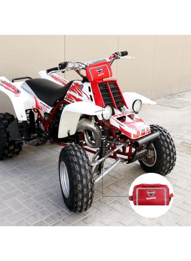 GPR Red Handlebar Bag for Motorcycles - Image 3