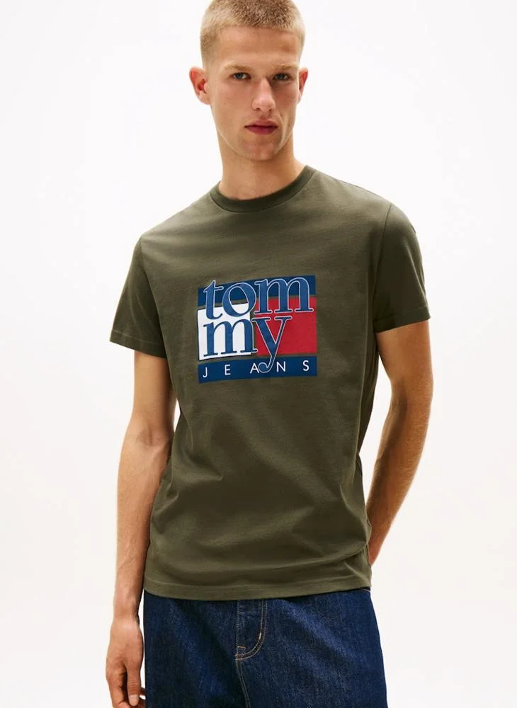 Flag Graphic Slim T-Shirt