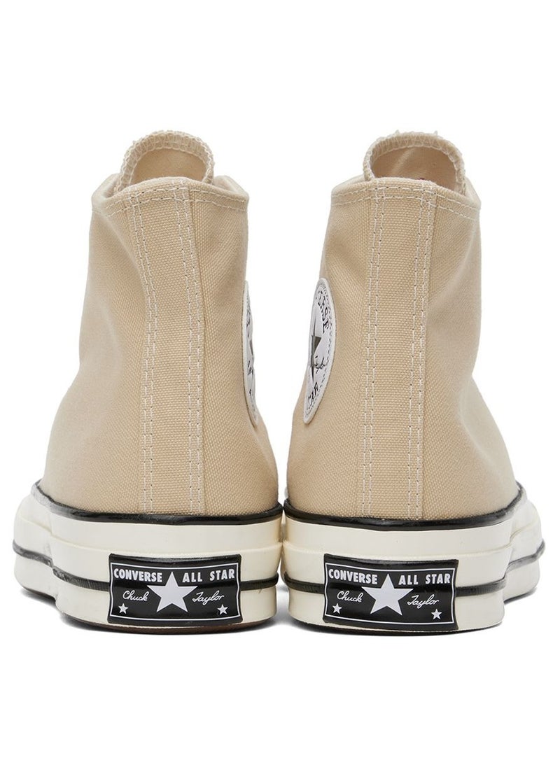CONVERSE - 1970s Chuck Classic High Top All Star Sneaker Beige - Image 1