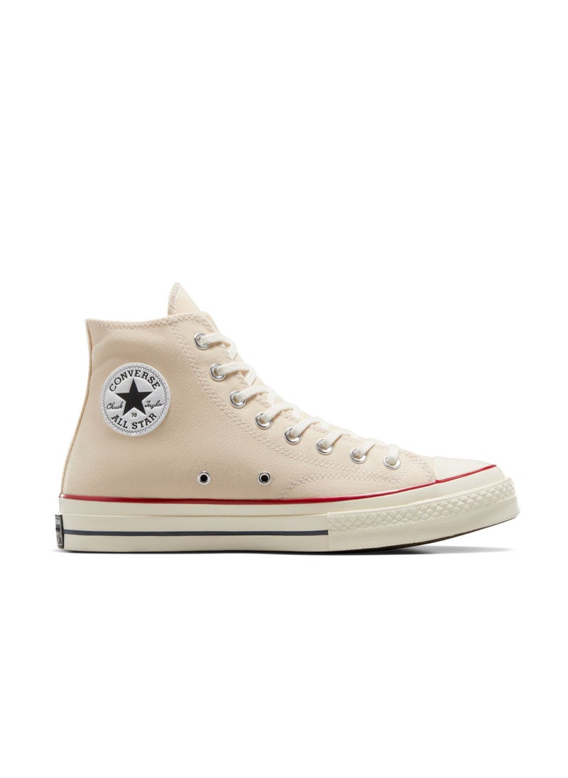 CONVERSE - 1970s Chuck Classic High Top All Star Sneaker Beige - Image 1
