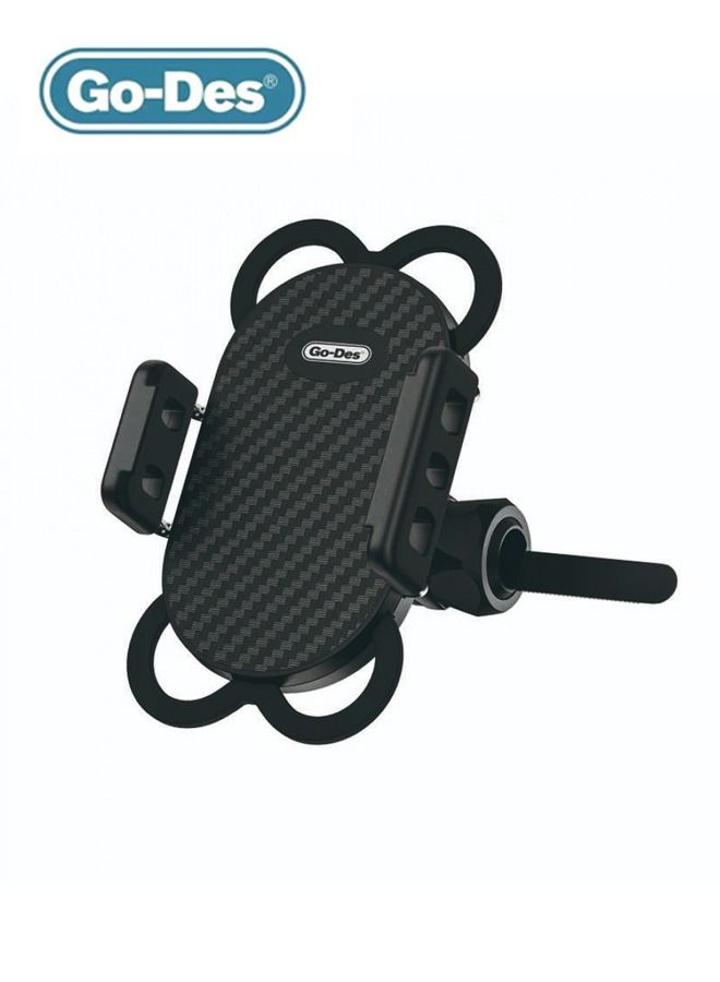 جو-ديز حامل عالمي للدراجات والدراجات النارية من Go-Des GD-HD710 - أسود - Image 1