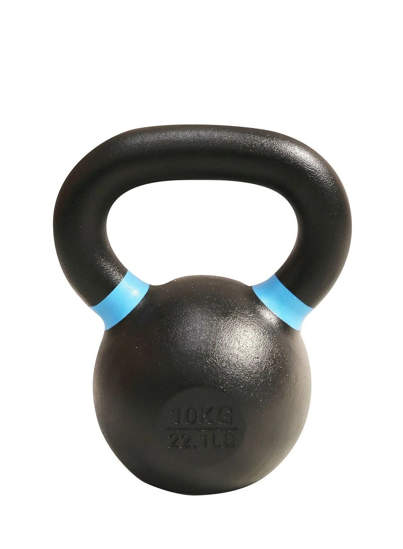 أكسوكس Axox Fitness 10KG Kettlebell من الحديد الزهر - متين وموثوق ومثالي للتدريبات المنزلية - Image 1