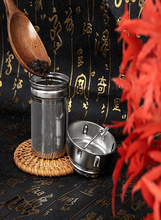 Linkidea 2 Pack Water Bottle Tea Infuser for Loose Leaf Tea, Compatible with CamelBak Chute Mag, Carry Cap 20oz/25oz/32oz/40oz Attachment, 304 Stainless Steel Mesh Strainer - Image 5