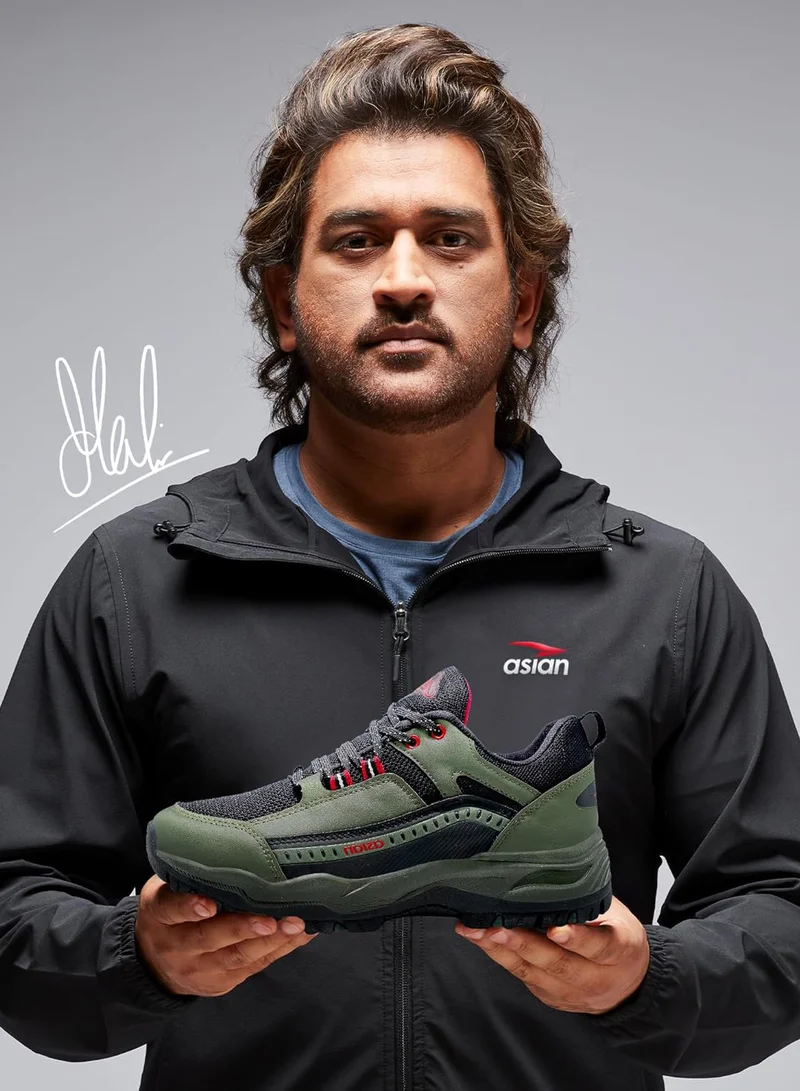 Asian Black Olive Sneakers for Men and Boys