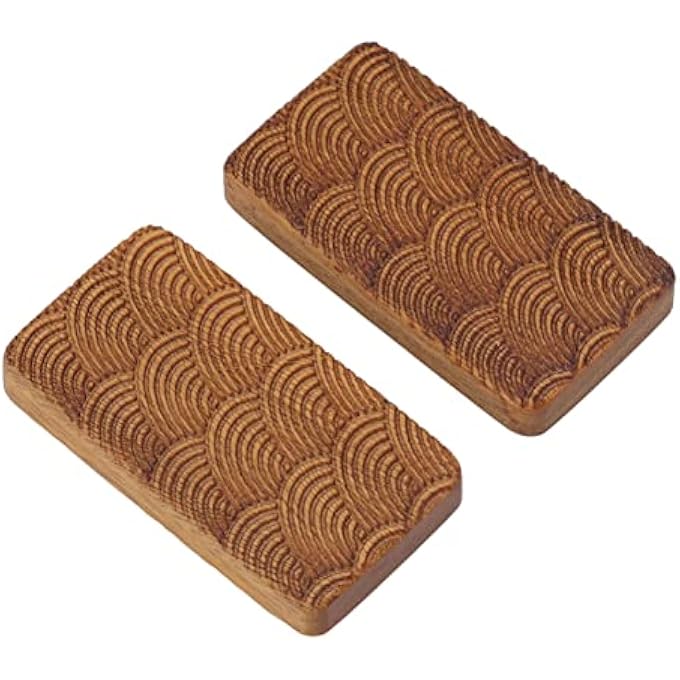 Domary Slider Green Sandalwood Water Ripples Designed Magnetic Push Slider Toy Youth Adults - Image 1