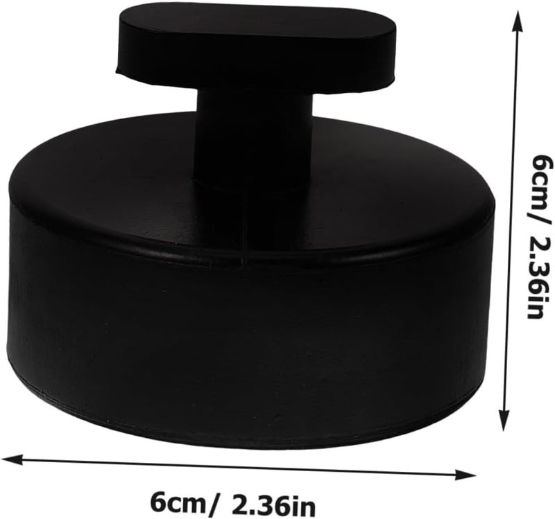 Uonlytech 4Pcs Rubber Jack Pads for Car Lifting Durable Non Slip Adapter Protectors for Compatible with Various Vehicles Floor Jack Pads for Rvs and More - Image 2