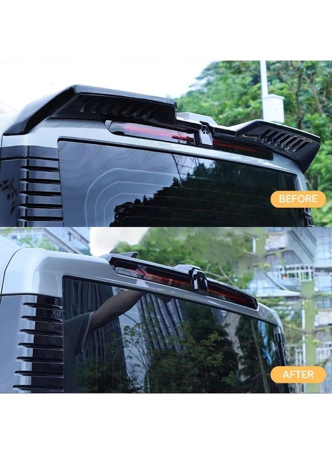 MOTOR FIT Rear Roof Spoiler for Jetour T2 2023–2026 | Sport Style Tail Wing | OEM Fit Aerodynamic Design | Durable ABS, Easy Installation Exterior Upgrade - Image 4