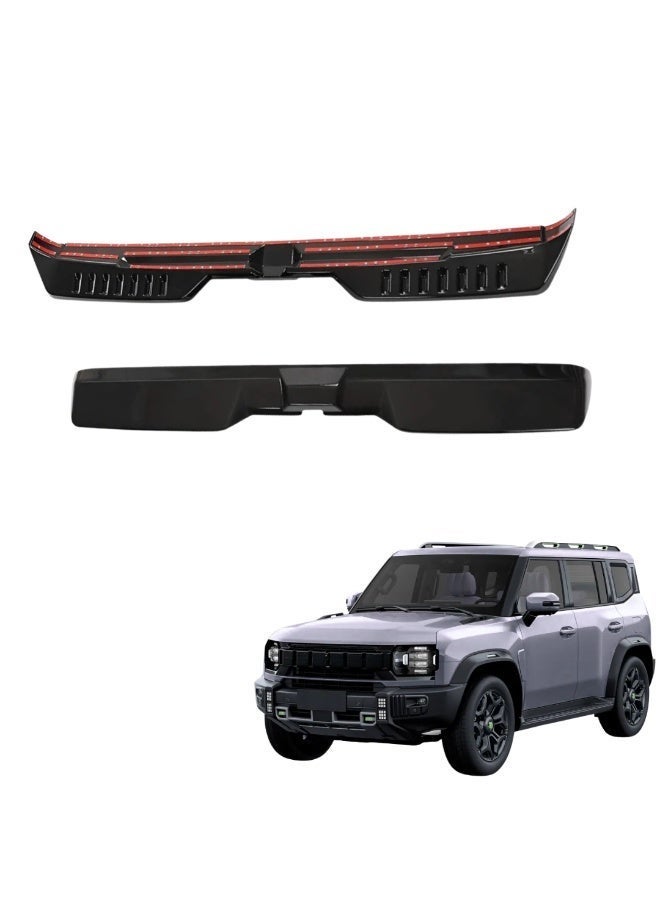 MOTOR FIT Rear Roof Spoiler for Jetour T2 2023–2026 | Sport Style Tail Wing | OEM Fit Aerodynamic Design | Durable ABS, Easy Installation Exterior Upgrade - Image 1