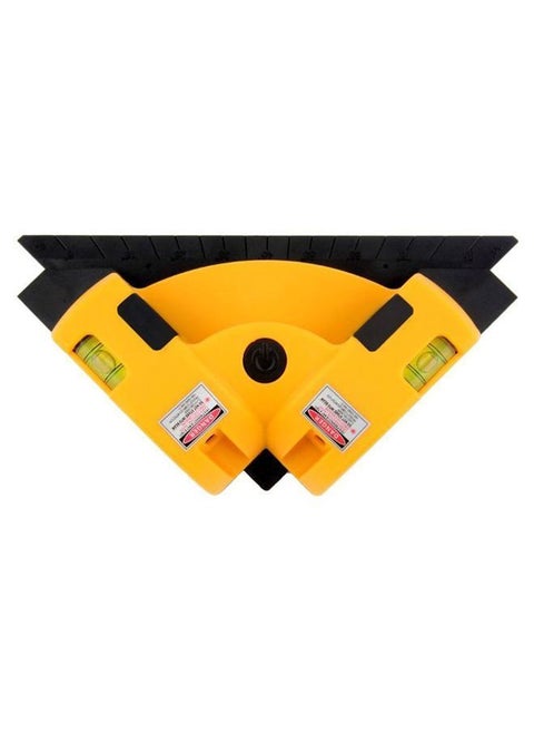 Right Angle 90 Degree Square Level Tool Laser Yellow