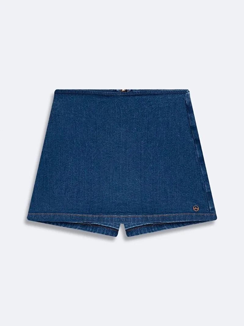 Liviya Shorts Jean Shorts Skirt