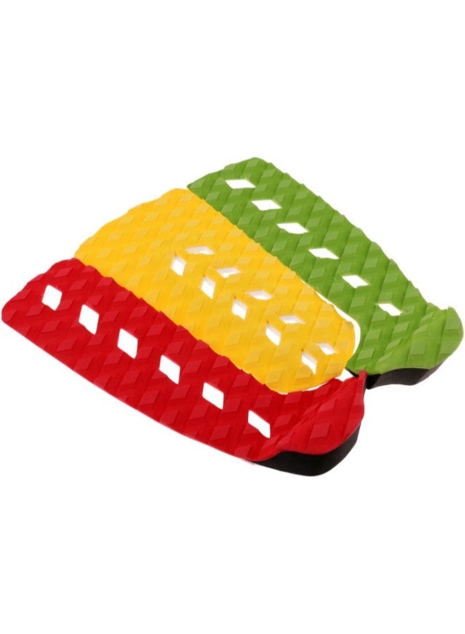 silvercnc 3 Pieces Outdoor Skimboard Tail Pad Funboard Shortboard Surfing Traction Pad  - Image 1