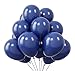 KBZVNAF Navy Blue Latex Party Balloons 50 Pack 12 inch Round Helium Navy Balloons for Graduation Baby Shower Birthday Wedding Party Decorations - Image 3