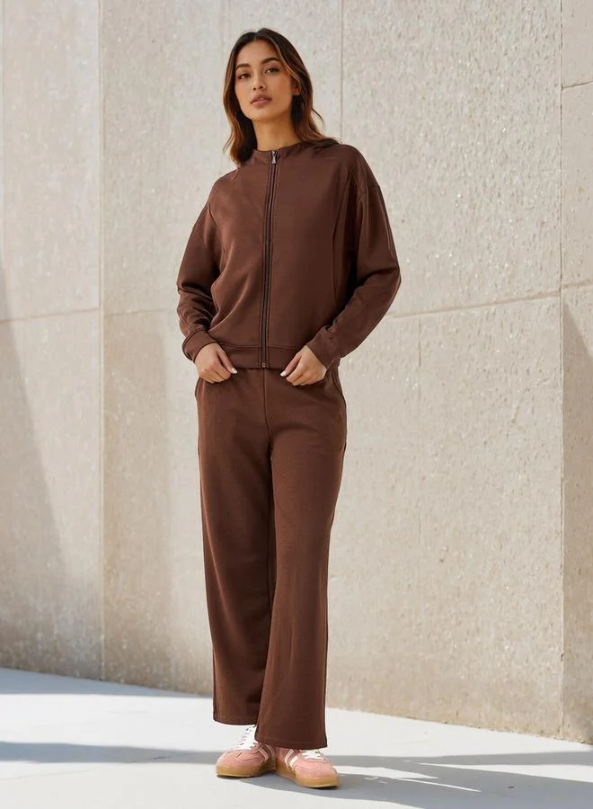 سبلاش فيڤ Hoodie with Cut and Sew Detail