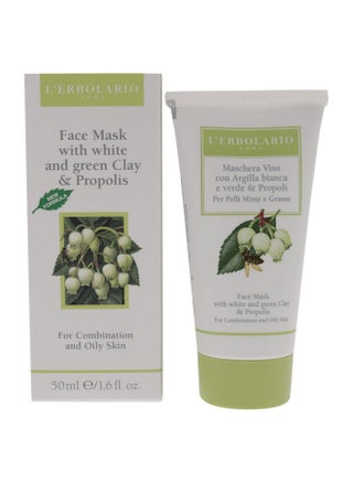 Face Mask For Combination And Oily Skin Makes Your Skin Feel Refreshed Removes Impurities And Reduces Imperfections With White And Green Clay And Cleansing Propolis 1.6 Oz - pzsku/ZBDA9F720D4FE6990C977Z/45/_/1721908015/1e423a4e-7f59-4af9-93ec-28f43d0861c4