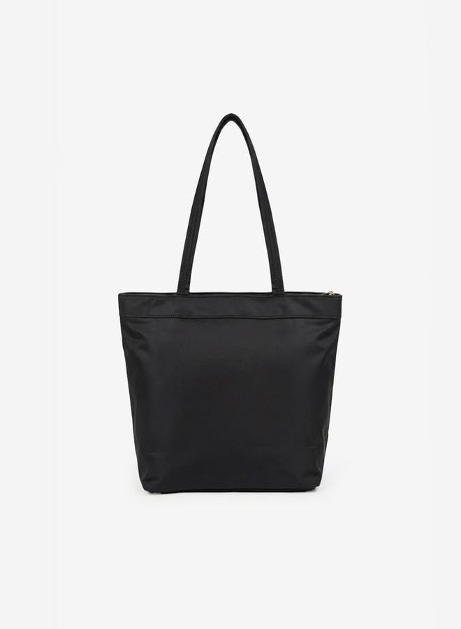 أكسيسورايز حقيبة تسوق نسائية سوداء من أكسسورايز لندن، طراز سيونا، متعددة الجيوب - Image 5