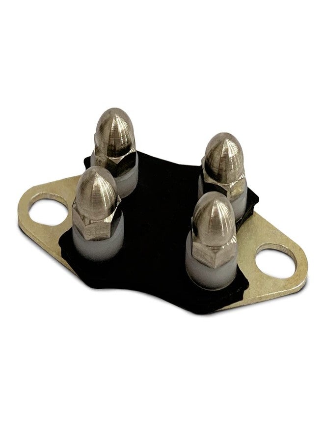 Dogtra Titanium Comfort Pad Contact Points - Female - Low-Profile for Sensitive Skin - E-Collar for Dogs Training Collar - Fits Most (Not X Series, 200iQ, PATHFINDER2, Fence, Smart NoBark) - Image 1