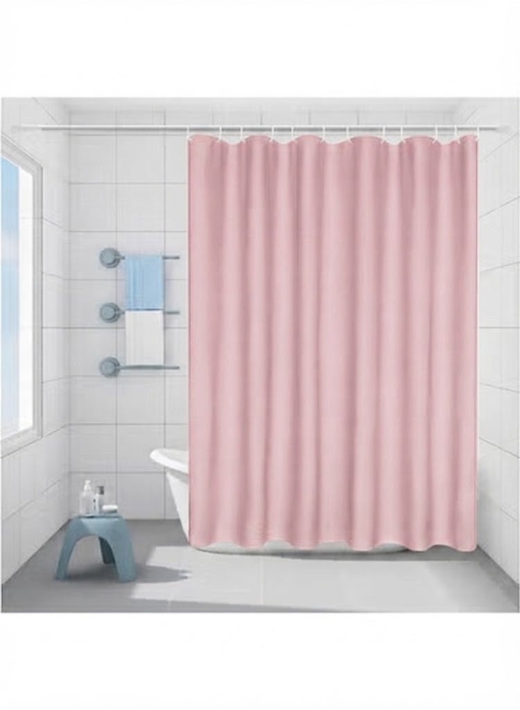 A shower curtain, waterproof, with a stylish and modern design for bathroom decor. - Image 2