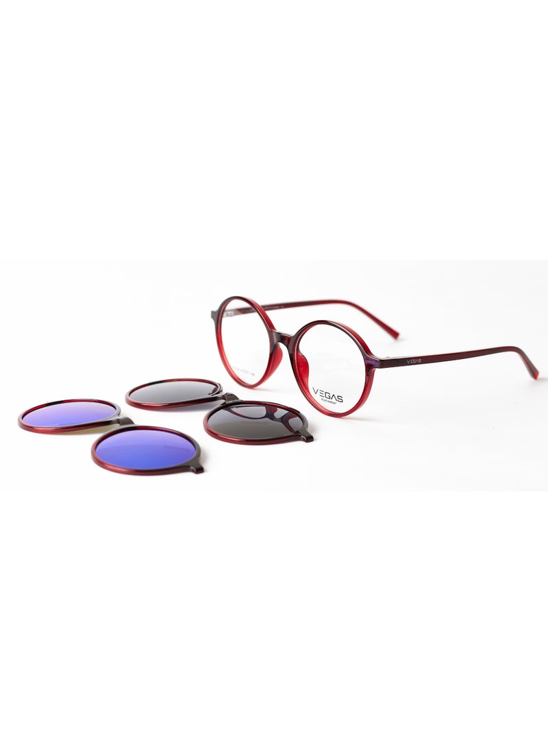 VEGAS KIDS Clip-on VEGAS V2028k - Maroon  - Image 1