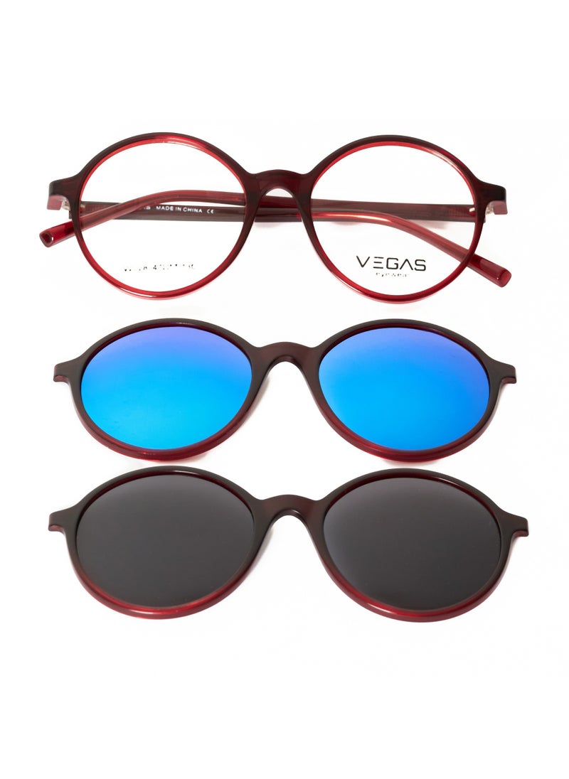 VEGAS KIDS Clip-on VEGAS V2028k - Maroon  - Image 2