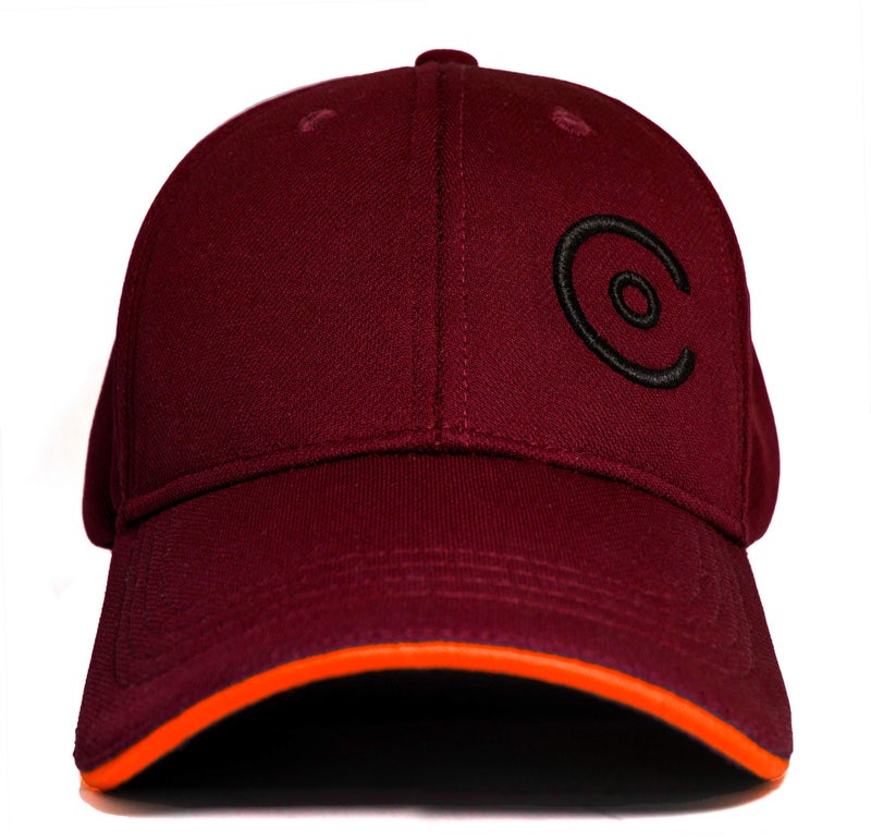 Coreteq Unisex PerforMesh Rapid Cool Baseball Cap 3D Embroidery with Adjustable Strap (Pack of 1) (Merlot Maroon, Freesize) - Image 2