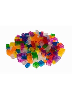 Toy Building Block Building Creative Play Set For Ages 3 And Up 100% Compatible With All Major Brick Brands Clear Colors 4 Different Shapes And Sizes 156 Pieces